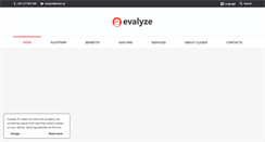 Desktop Screenshot of evalyze.com